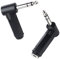 Cable Matters 2-Pack Adattatore TRS ad angolo retto - Adattatore ad angolo retto da 6,35 mm/Connettore audio da 1/4 TRS diritto ad angolo retto per apparecchiature audio professionali