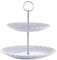 Price & Kensington Luxe 2 Tier Cake Stand White