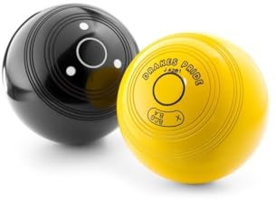 Standard Crown Green Bowls Jack - Black