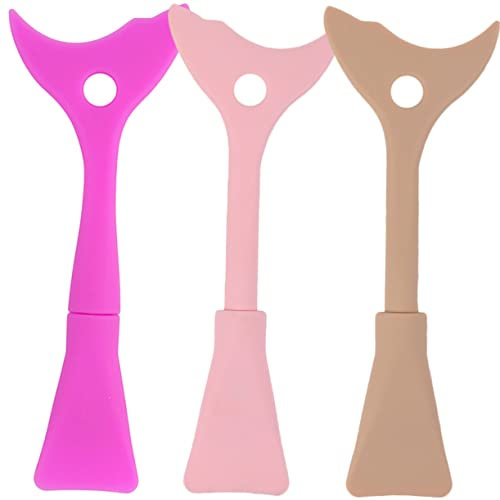 BELLIFFY 3stücke Silikon-eyeliner-schablonen Für Frauen Mascara-zeichenhilfe-schutz Make-up-tools Für Augen Eyeliner-applikator-tool Einfach Zu Reinigen Hautverträglich Weich Und