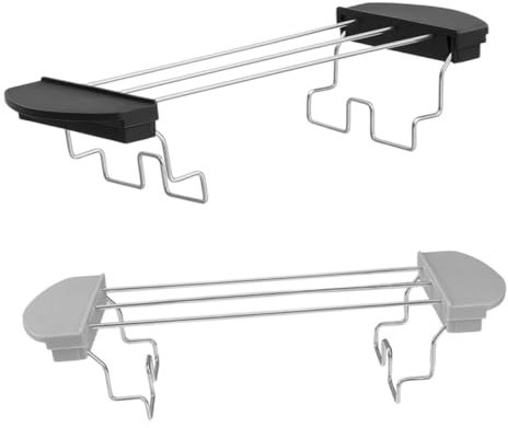 PAMINGONO 2piezas Rejilla Calentadora Para Tostadora Soporte Sandwich y Acero Inoxidable Resistente Altas Temperaturas Accesorio Práctico Para Horno y Tostadas