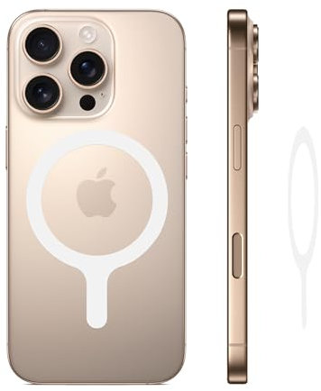 YjkjYii 4 Stück für MagSafe Aufkleber,Universal Ring für MagSafe Ring,für MagSafe Sticker 360,Kompatibel mit iPhone iPad Samsung und mehr Smartphone -Weiß(The Mag-Safe Sticker No Magnets)