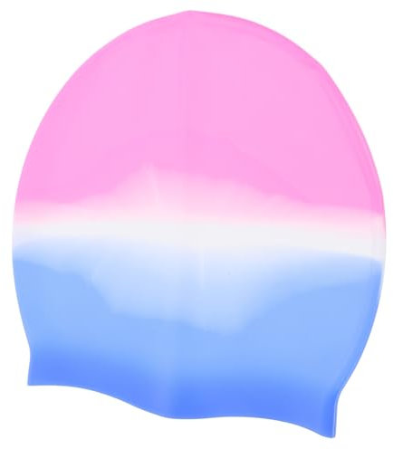 PAMINGONO Cuffia Da Nuoto Unisex Per Protezione Cuffia Antiscivolo Per Nuoto Spa e Bagno Comfort e Stile Per Lunghi e Corti e Gradient