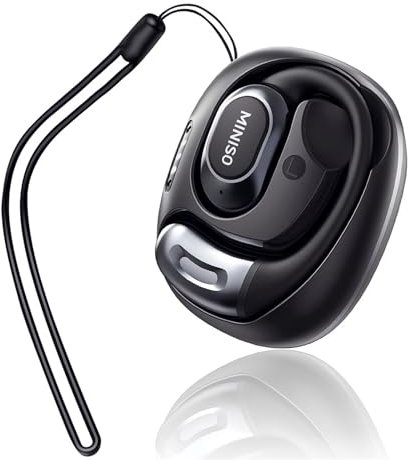 MINISO MS156 Auriculares Traductor en Tiempo Real, 3 in 1 Auriculares Traductor IA Soportan 134 Idiomas con App, Auriculares Traductor Inteligente para Negocios, Viajes y Estudio