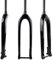 Forcella Mountain Bike Sospensione 27.5 29 Forcella Rigida Freno a Disco in Carbonio Forcella Rigida Perno Passante Conico da 1-1/2'' Forcella Boost 15X110mm Sterzo Senza Filettatura