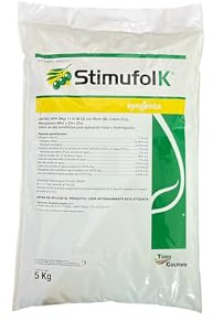 Abono foliar NPK 11-5-38 + microelementos 5kg. Fertilizante rico en potasio con boro, cobre, manganeso y zinc. STIMUFOL-K SYNGENTA