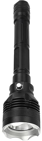 equlup Tauch-Taschenlampe, 8000 lm, LED-Taschenlampe, hohe Lichtstärke, IPX8, wasserdicht, Tauchen mit 3 Beleuchtungsmodi für Unterwasseraktivitäten im Freien