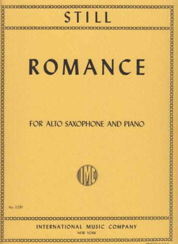 Romance for Alto Saxophone and Piano