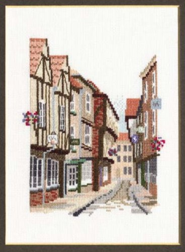 Dales Designs The Shambles York cross stitch kit
