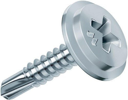 Viti per Metallo Zincate Autoperforanti FFLL CR 4,2x13 mm tipo Drillex 500 pz