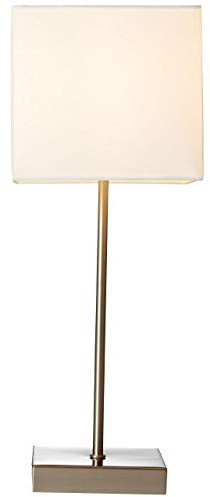 Brilliant Lampe Aglae Tischleuchte Touchschalter weiß | 1x D45, E14, geeignet für Tropfenlampen (nicht enthalten) | Mit An/Aus-Touchschalter