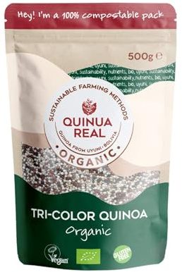 Grano pulido tres colores Quinoa Real BIO / FAIR TRADE - QUINUA REAL 500g