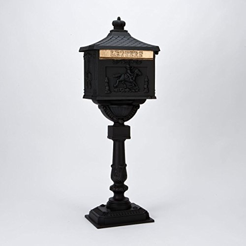 ***Free DELIVERY*Less Than Half Price*** Vintage Antique Victorian Style Post Box Letterbox Mailbox Free Standing Lockable Unique Style Wedding Card Box