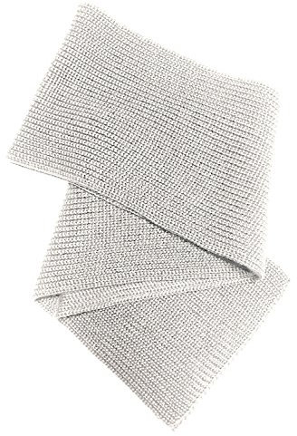 Blauer Peter - gestrickter Schal - Merino - 10 Farben, Farbe:Natur