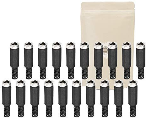 Conector Hembra del zócalo X20 de 12 voltios 5,5 mm x 2.1mm Enchufe de Fuente de alimentación 12V - Marca Francesa Adaptable