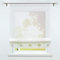 SCHOAL Raffrollo mit Tunnelzug Transparente Raffgardine Modern Bändchenrollo Weiß Gardinen Voile 1 Stück BxH 100x155cm Beige