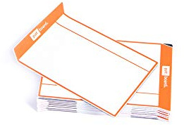 PATboard Scrum Board & Kanban Tafel - magnetische Task Cards - S (klein) - Satz mit 16 - orange