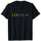 Coldplay Offizielles Logo T-Shirt, Herren, Schwarz, S, Kurzarm, Klassische Passform, T-Shirt, Musik, Exklusive Amazon Edition mit Coldplay-Logo