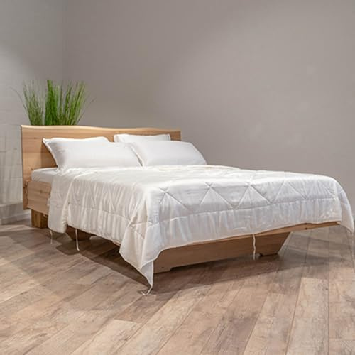 Boomba Bamboo Couette d'été 100 % bambou biologique | Durable | Hypoallergénique | Régulation de la température | Couette en bambou (240 x 220)