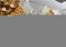 Mur de fond en relief en bois 3D Mur de fond en 3D Papier peint en relief de feuilles-250cmx175cm