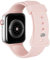 AOTUAO Cinturino Compatibile con Apple Watch Cinturino 41mm 40mm 38mm, Sportivo Silicone Cinturini di Ricambio per iWatch 9 8 7 6 5 4 3 2 1 SE, Pink Sand