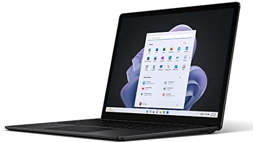 Microsoft Surface Laptop 5-Ordenador portátil de 13 táctil accionado por Intel EVO, 12º generacion Intel Core i7-1255U, 16GB RAM, 512GB SSD con Intel Iris Xe Graphics y Windows 11 Home