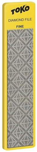 TOKO Unisex-Erwachsene Diamond File Fine Diamantfeile fein, gelb, Einheitsgröße