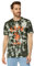 U.S. Polo Assn. Kurzärmeliges Tie-Dye USPA Graphic Tee, Grüne Baskenmütze, Klein