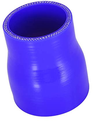 A ABSOPRO 51-63mm 2-2.5 ID Recto Acoplador Silicona Manguera Coche Azul
