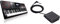 Casio CT-X5000 High Grade Keyboard with 61 Touch Response Keys - Black & SP-3 - Sustain Pedal Compatible with All Keyboards and Digital Pianos with A Pedal Jack