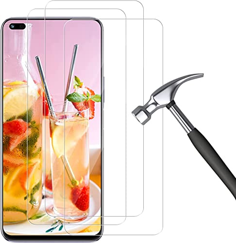 Protector de Pantalla para Honor 50 Lite/Huawei Nova 8i, [3 Unidades] Cristal Templado para Honor 50 Lite/Huawei Nova 8i,Vidrio templado 9H,Sin Burbujas, Alta Definicion,Anti-Arañazos