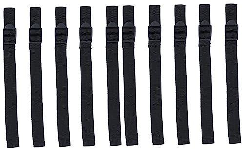 INOOMP 10 STK Handschlaufen Für Skistöcke Skistockriemen Befestigungsschnalle Für Wanderstöcke Rucksack-wanderstockseile Skistockträger Skihalterriemen Einstellbar Kind Gurt
