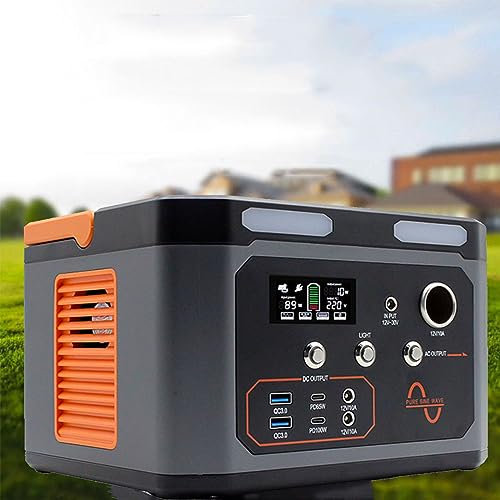 WTHOME Mobile Power Supply 300W/500W Portable Outdoor Travel Stall Family Emergency Energy Storage Battery,500W