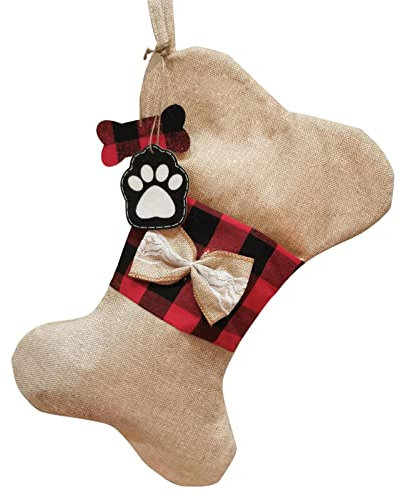 GBEN Weihnachtssocken Nikolausstiefel Kamin Aufhängen Weihnachtssocken zum Aufhängen für Partydekoration und Weihnachtskarikatur-rotes Set Weihnachtskamin Hängende Nikolausstrumpf (B, One Size)