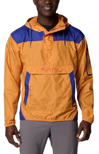 Columbia Challenger 2 Veste Coupe-Vent légère, Pierre de Soleil/clématite Bleue, XS Homme