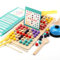 Montessori Spielzeug - Clip Beads Brettspiel, Sortierspiel, Puzzle Lernspielzeug Ab 3 Jahre, Hände Augen Gehirn Training, Vorschule Geschenk für Kinder Ab 4 5 6 Jahre