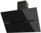 Oranier Kopffrei-Wandhaube 90 cm - schwarze Umluft Dunstabzugshaube LED Anzeige weiß - Kopffreihaube mit 4 Leistungsstufen - Touch-Control - ALIS90S1