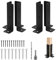 Beowanzk Fence Post Brackets, Fence Brackets, Fence Posts, Fence Post Support, Fence Panel Brackets, Post Supports, Fence Extension Available for Deck Post, Pergola Post, Mailbox Post