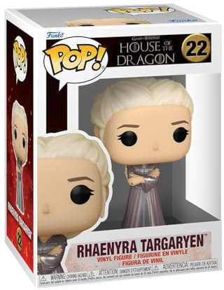 Funko Pop! Television: House of The Dragon - Rhaynera Targaryen - Figura de Vinilo Coleccionable - Idea de Regalo - Mercancia Oficial - Juguetes para Niños y Adultos - TV Fans