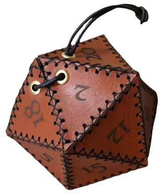 Srcasy Dadi e Monete Gioielli, Borsa Portatile per la Raccolta, Adatta per Viaggi e Passeggiate nel Tempo Libero