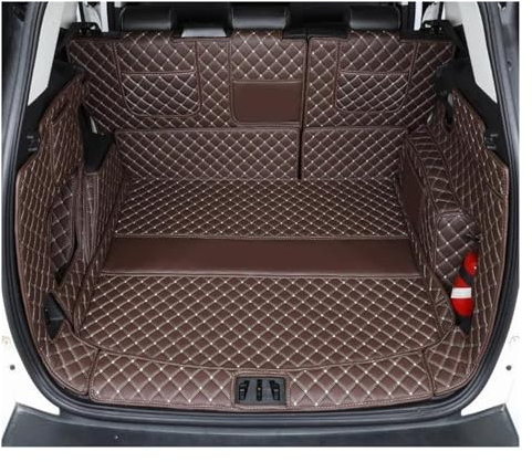 Bandeja Maletero para Ford para Kuga 2013 2014 2015 2016 2017-2020 Revestimientos Carga Todo Clima Compartimento Inferior Maletero Coche Esteras Frunk Maletero TPE Cubre Protector Maletero(4)