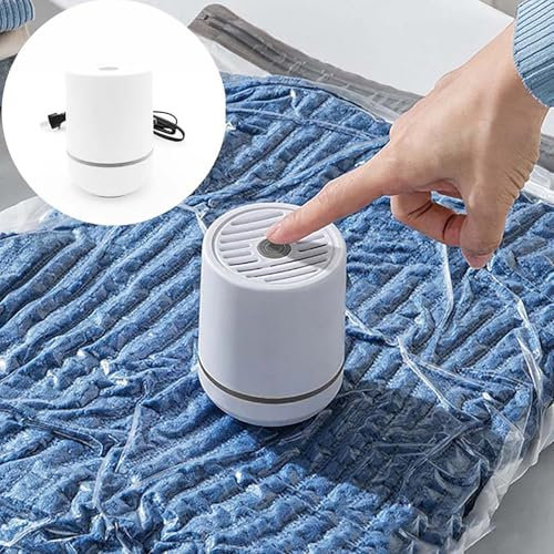 Bolsa de compresión al vacío original universal electromecánica pequeña para el hogar compresor ropa acolchado guh691 (A, 9,3 x 12,4 cm)