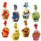 Dekewe Paw Dog 48 Stück Cake Topper, Cartoon Tortendeko Cupcake Topper, Kuchen Deko, Happy Birthday Tortendeko, Kindergeburtstag Cupcake Topper für Muffin Deko, Geburtstag Party