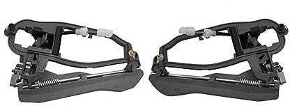 Outer Door Handle Door Handle for Carrier Inner Outside Front Rear Left Right for BMW X5 Off-Road E53 car Door Assist Handle(Front Left Right)