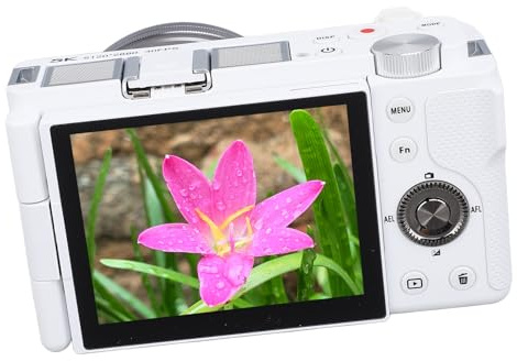 AKLOSIPY 5K 64MP Spiegel Freie Digital Kamera mit 3,2-Zoll-Touchscreen 5X Optischer Zoom und 15x Hoch Auflösende Hybrid Kamera für Fotografie-Amateure