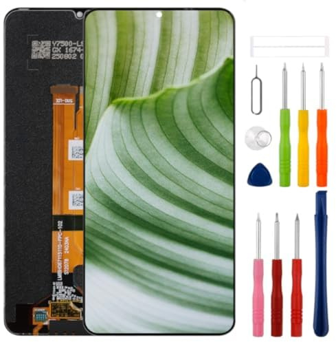 swark 6.74'' Nuovo display LCD di ricambio per Realme Note 60 2024 RMX3933 con kit di strumenti di riparazione aggiornato, nero