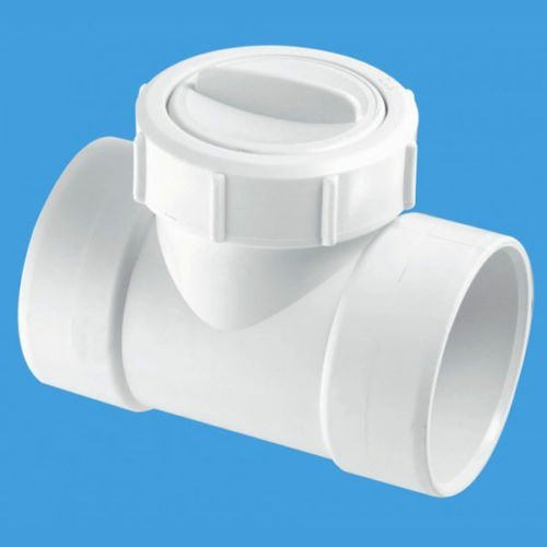 McAlpine 50mm 2 Solvent Weld in-Line Horizontal Non-Return Valve Code: Z28M-NRVS