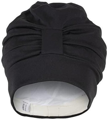 Fashy Cuffia da Nuoto in Stoffa, Nero (Schwarz), Taglia Unica