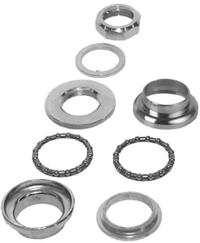 Hartje Hartje Unisex – Erwachsene Steuersatz-03230034 Steuersatz, Silber, Einheitsgröße