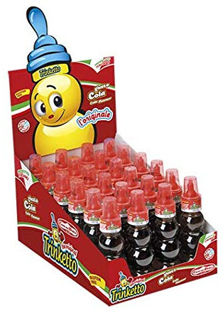 Casa del Dolce Trinketto Original alkoholfreies Getränk mit Cola-Geschmack - 1 x24 Flaschen (1680 ml.)